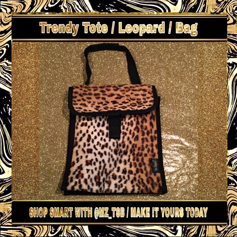 Trendy Tote / Leopard / Bag